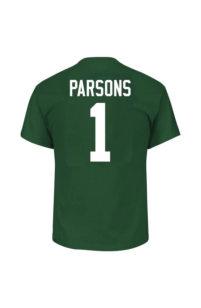 FANATICS Men's Fanatics Micah Parsons Green Green Bay Packers Big & Tall Player Name & Number T-Shirt, Alternate, color, Green