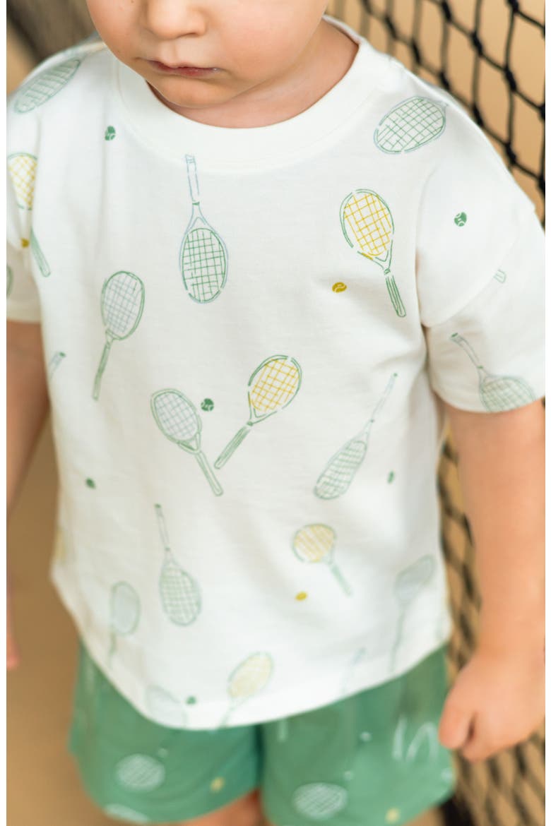 Kids' Drop Shoulder Organic Cotton T-Shirt, Alternate, color, DOUBLES