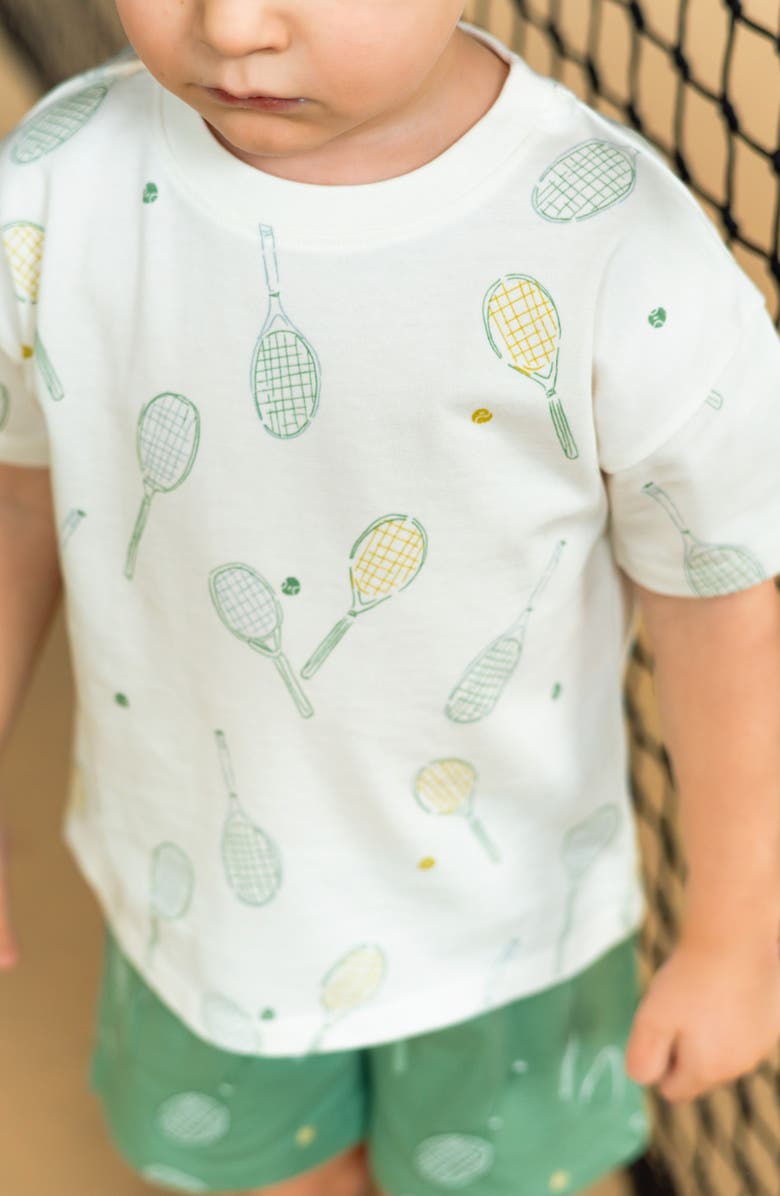 Pehr Kids' Drop Shoulder Organic Cotton T-Shirt, Alternate, color, Doubles