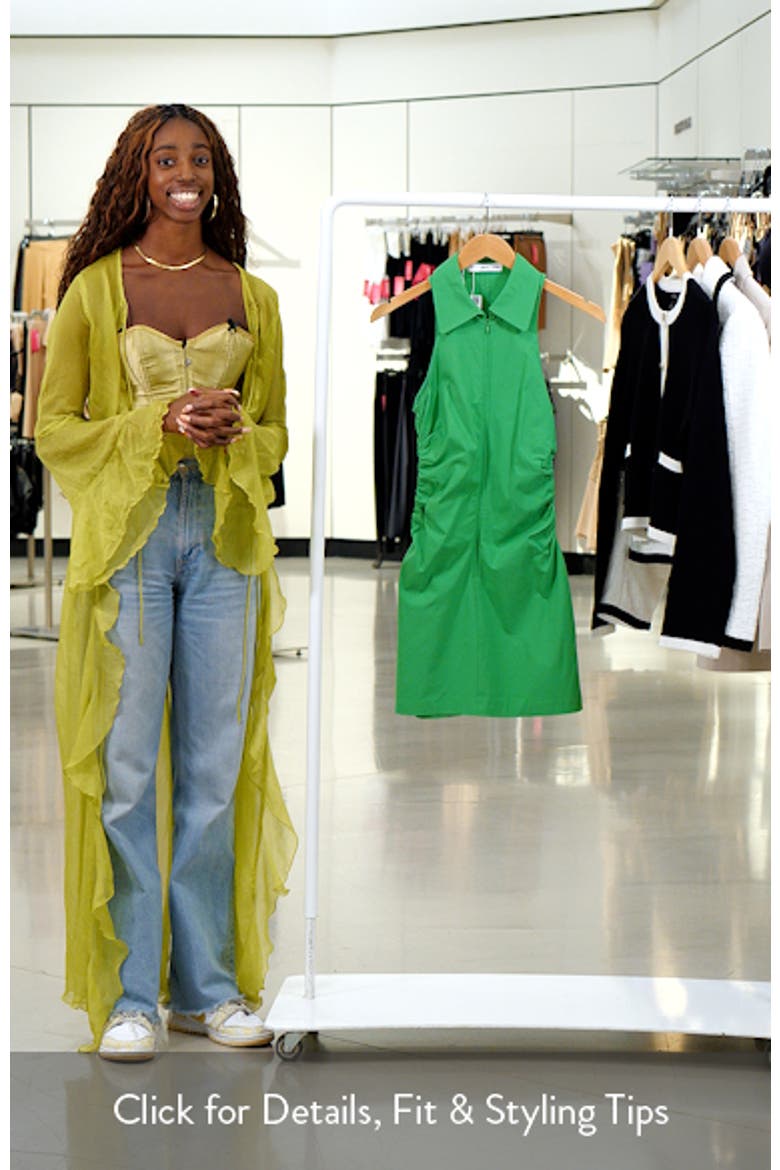 Sleeveless Zip Shirtdress video