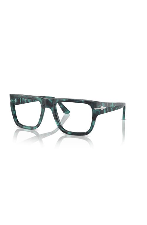 Persol 53mm Square Optical Glasses In Gray