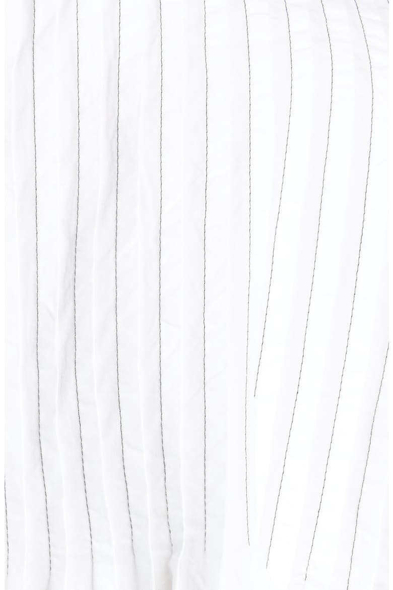 Sleeveless Poplin Crop Top, Alternate, color, BRIGHT WHITE