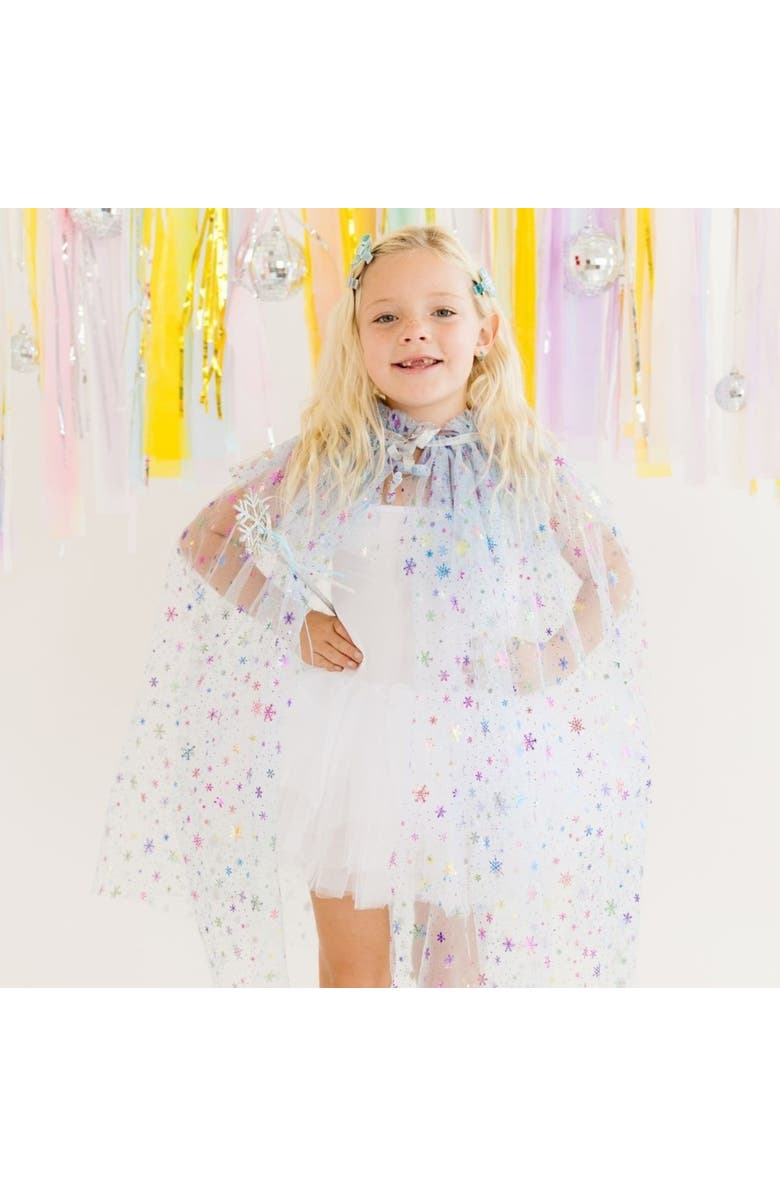 Sweet Wink Snow Princess Cape, Alternate, color,