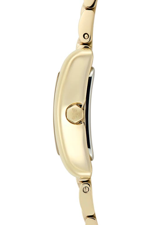 Olivia Burton Women's Mini Grove Rose Gold Tone Stainless Steel Bracelet Watch, 16mm In Gold