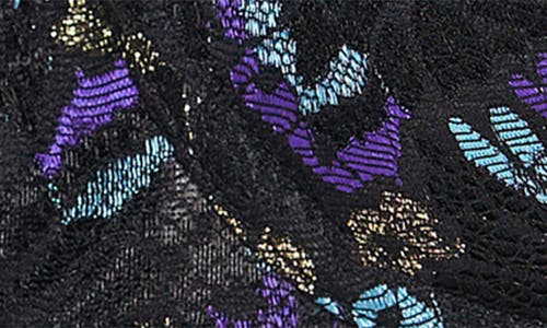 Savage X Fenty Butterfly Wings Lace Mesh Balconette Bra In Black