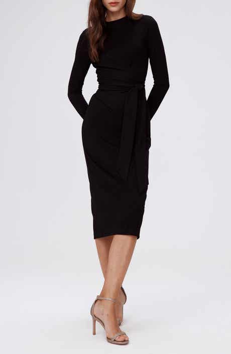 Finan Long Sleeve Wrap Dress
