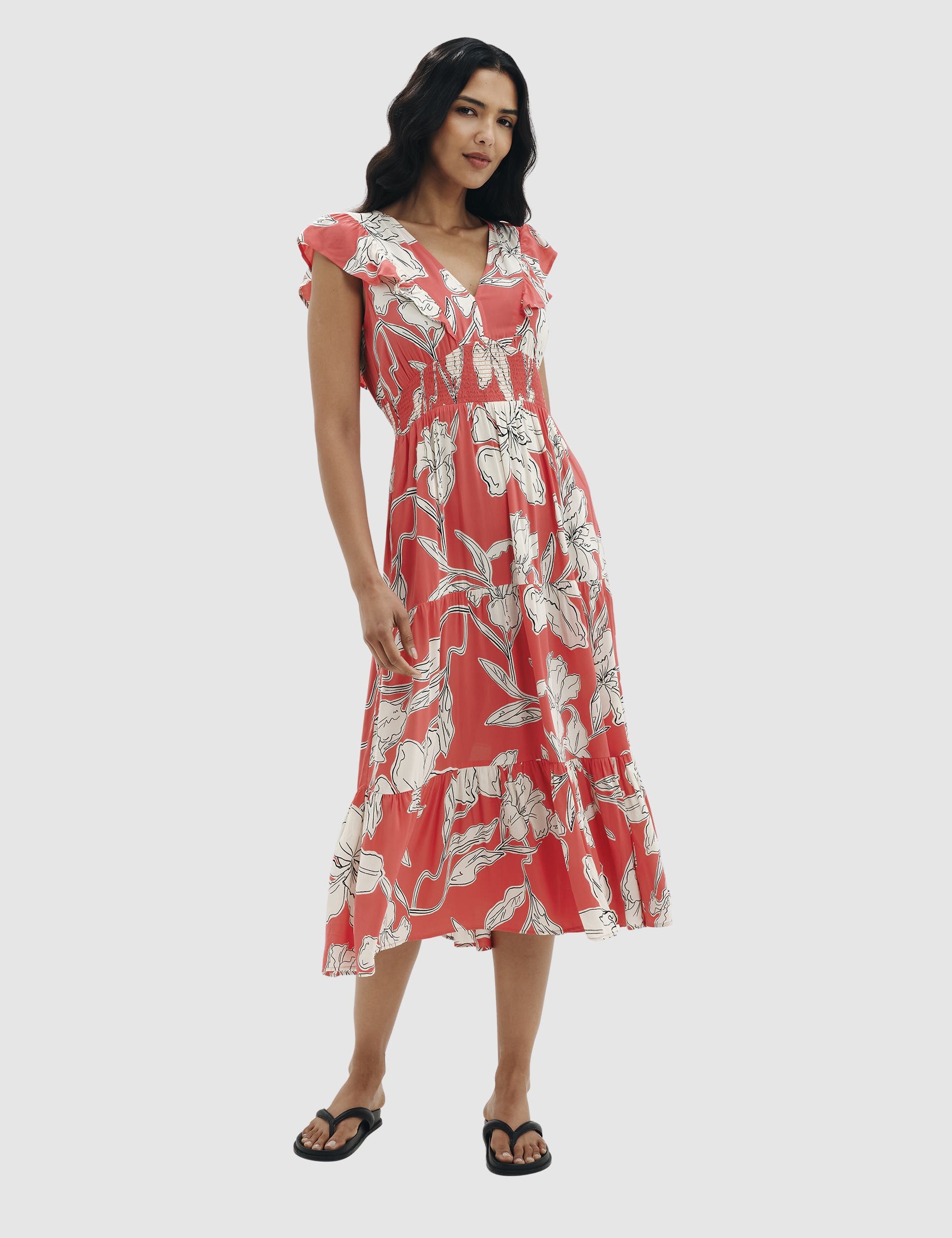 selected Red Floral