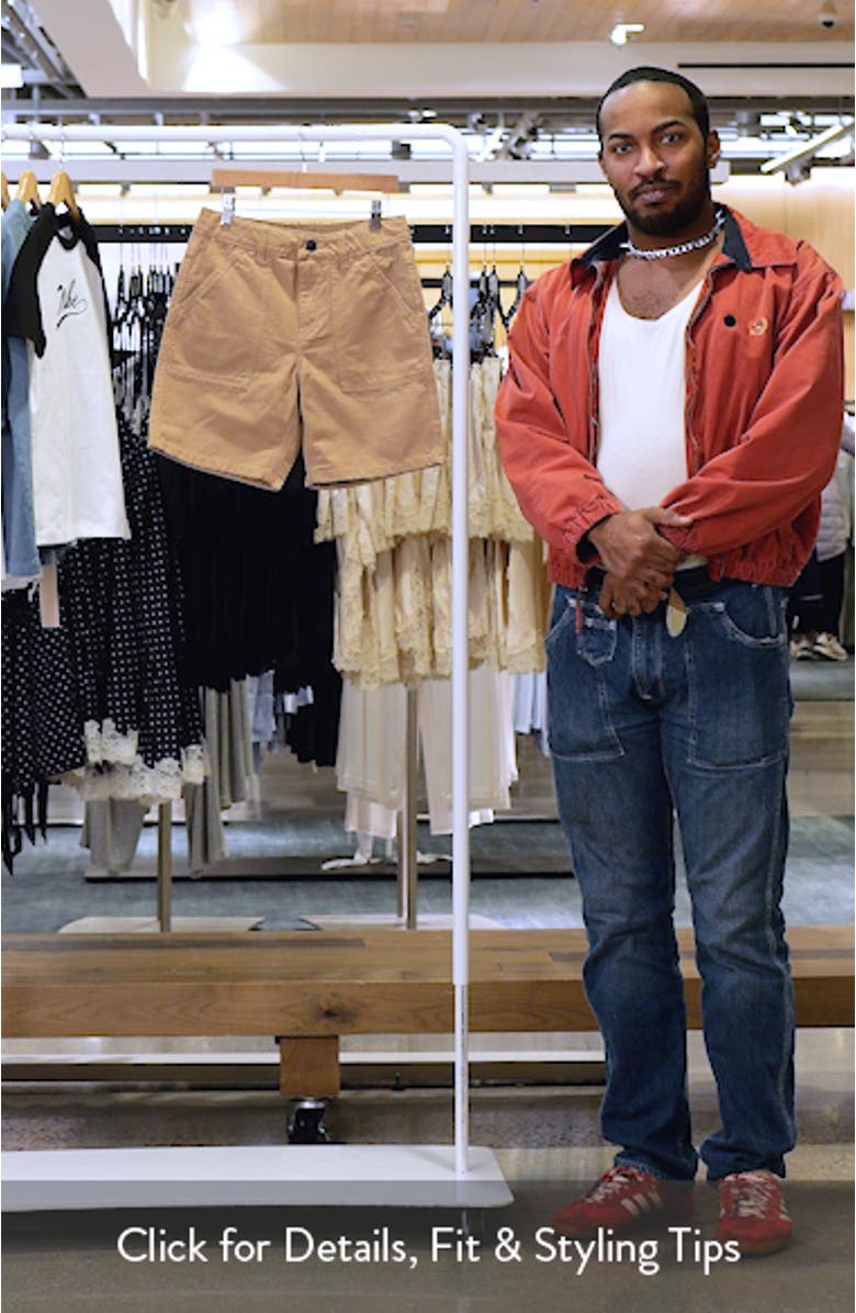 Kids' Hyped Cotton Canvas Shorts, sales video thumbnail