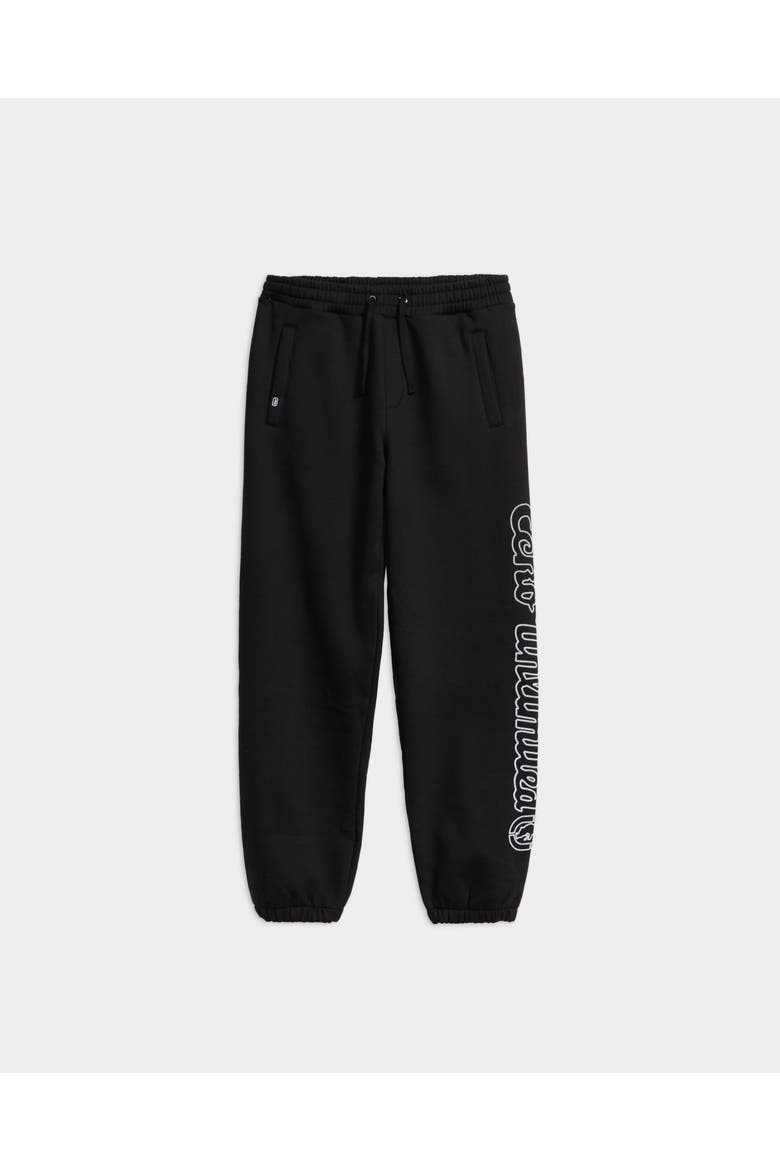 Core Puff Chainstitch Joggers, Main, color, Black