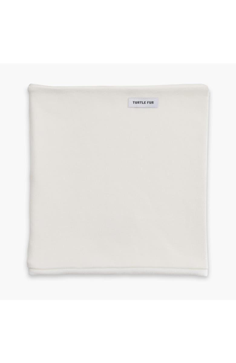 Turtle Fur Luxe Double-Layer Neck Warmer, Main, color, Snow