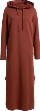 Frank & Eileen James Long Sleeve Hooded Cape Dress