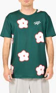 VAST Flower Patch Aqua Terra Performance T-Shirt
