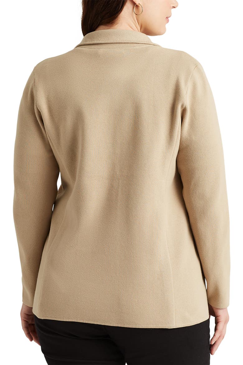 Combed Cotton Blazer, Alternate, color, BIRCH TAN