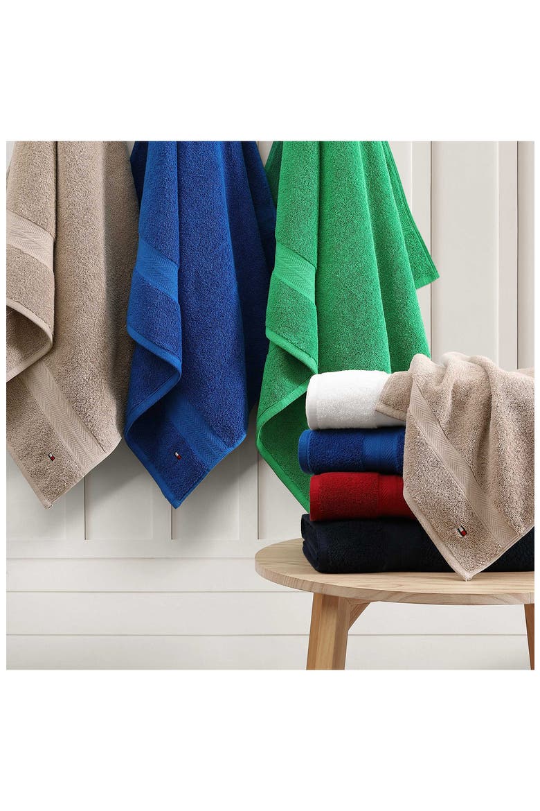Modern American Terry 6-Piece Towel Set, Alternate, color, DARK BLUE