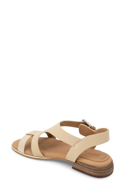 Gentle Souls By Kenneth Cole Haisley Ankle Strap Sandal In Sand Leather