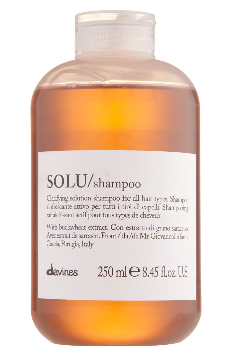 Davines Solu Shampoo, Main, color, 
