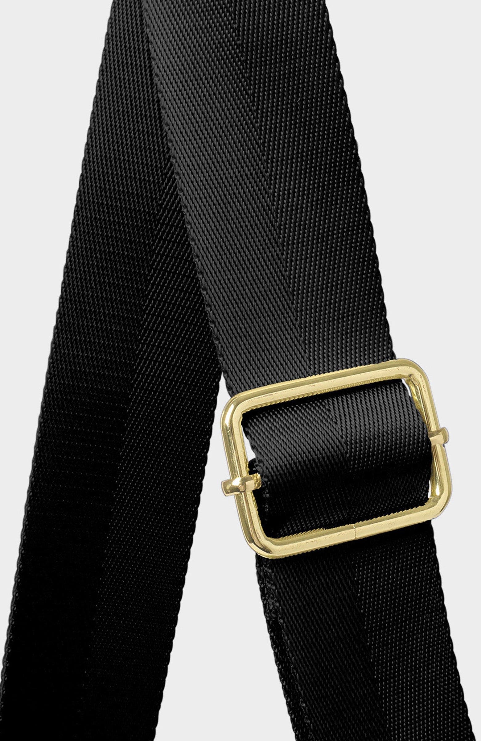 Katie Loxton Nylon-Luxe Sling Shoulder Bag, Alternate, color, Black