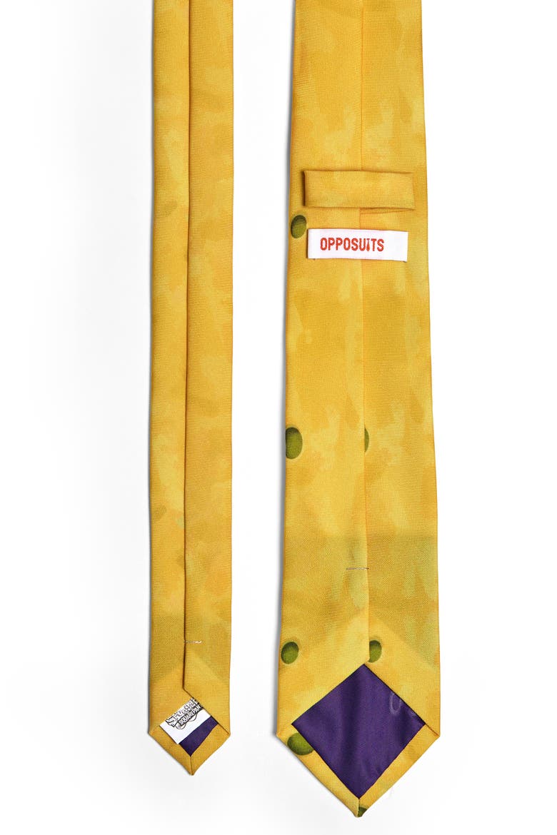 SpongeBob SquarePants Tie, Alternate, color, YELLOW