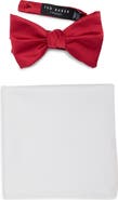 Ted Baker London Bow Tie & Pocket Square Box Set