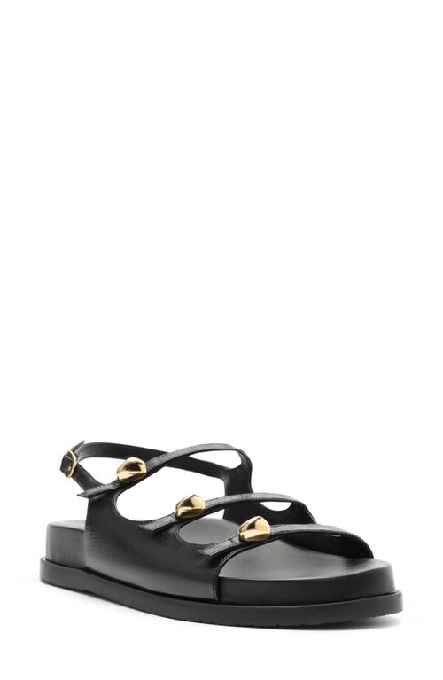 Arezzo Felice Slingback Platform Sandal In Multi