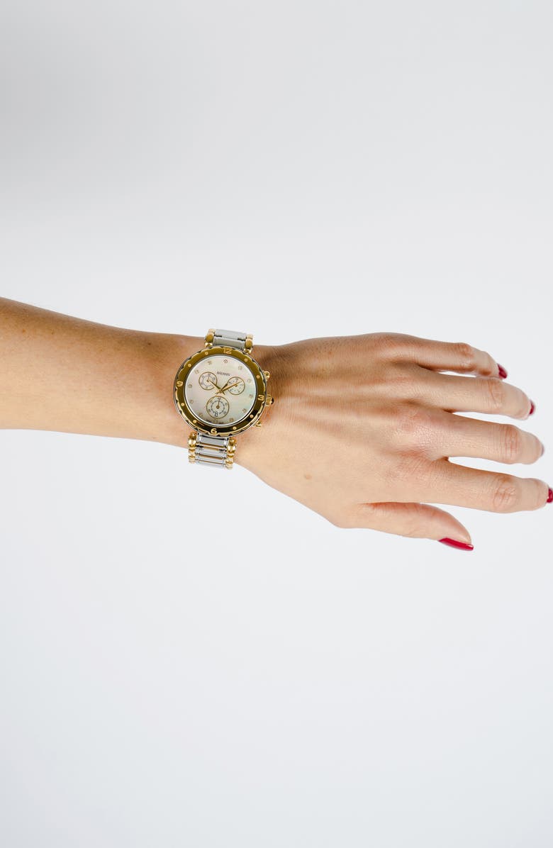 BALMAIN WATCHES Balmainia Diamond Chronograph Bracelet Watch, 31mm, Alternate, color,