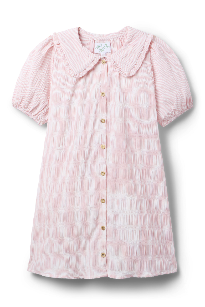Pippa Dress, Main, color, Soft Rose Stripe