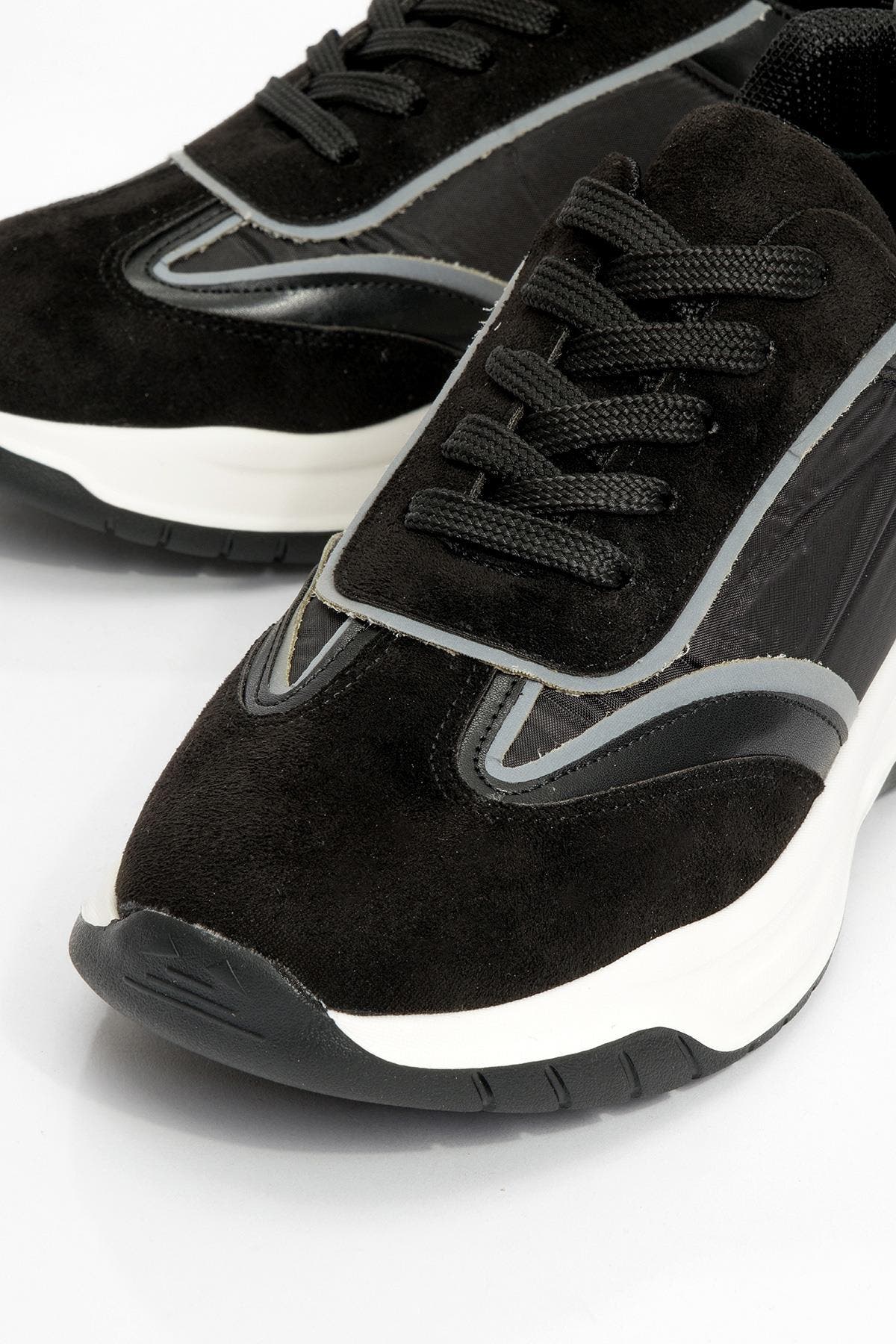 Prologue Shoes Doch Sneakers, Alternate, color, Black Faux Leather