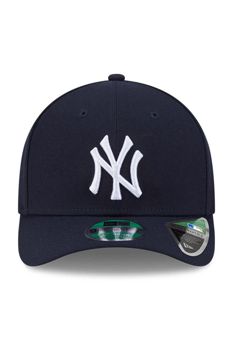 New Era Men's New Era  Navy New York Yankees Player Replica 9FORTY Adjustable Hat, Alternate, color, Navy