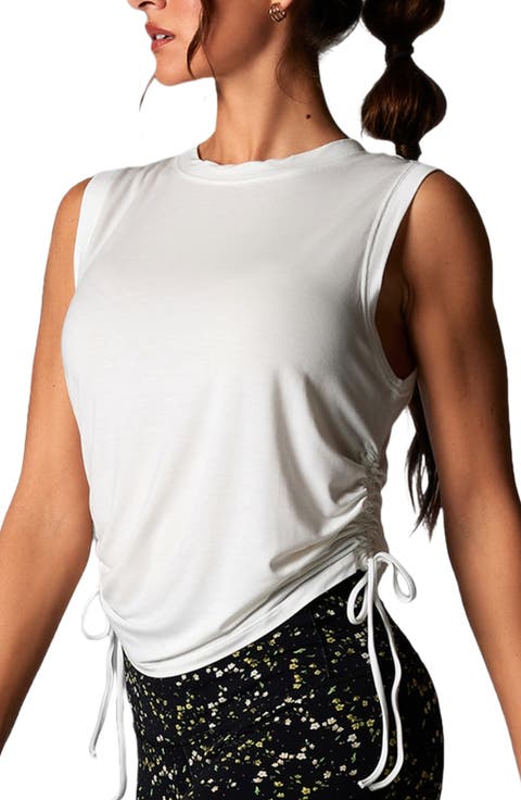 Crop Side Tie Tank