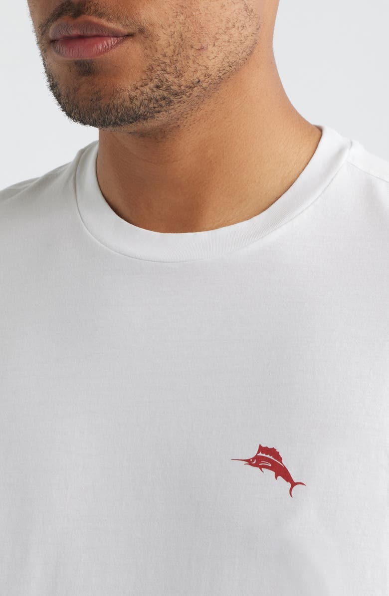 Tommy Bahama Claw & Order Graphic T-Shirt, Alternate, color, White