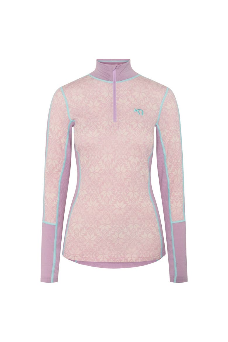 Anna 1/2-Zip Top - Women's, Alternate, color, Bloom