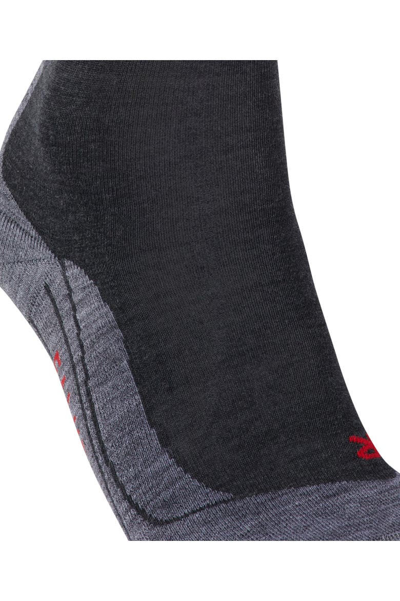 TK5 Wander Hiking Socks, Alternate, color, Asphalt Melange