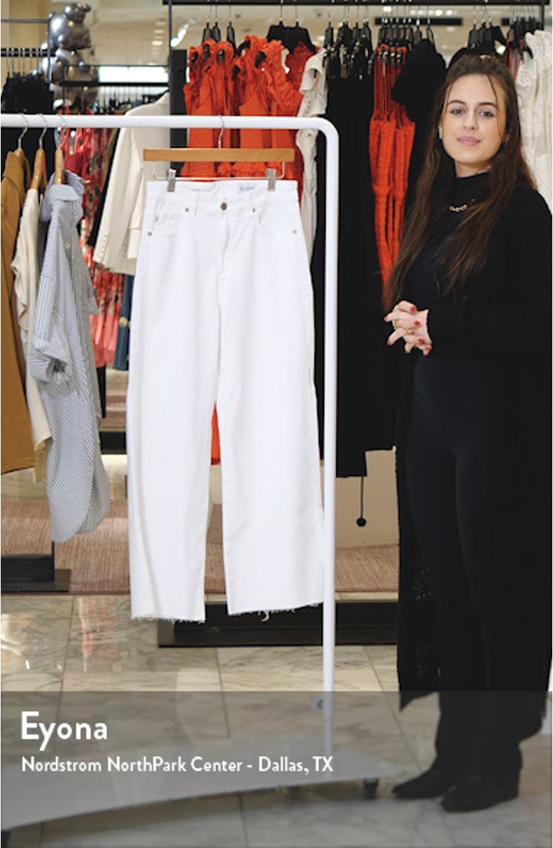 Saige Mid Rise Ankle Wide Leg Jeans, sales video thumbnail