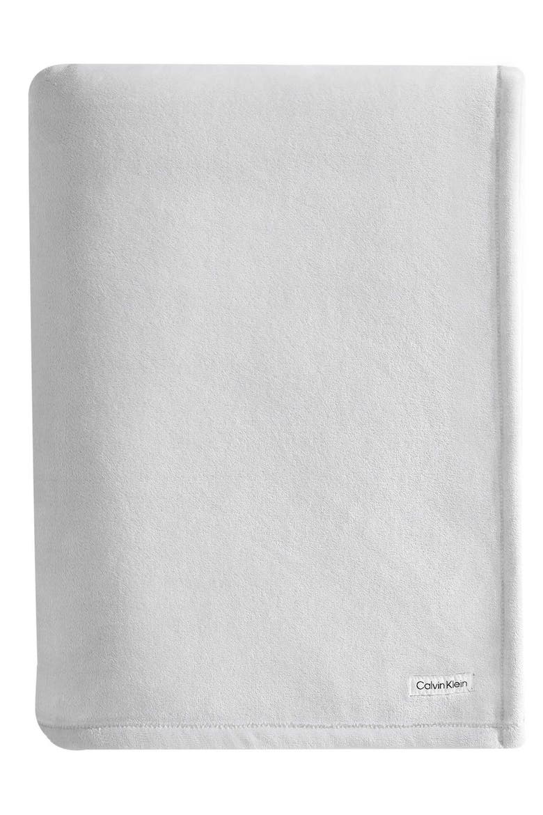 Core Plush Blanket, Main, color, GREY