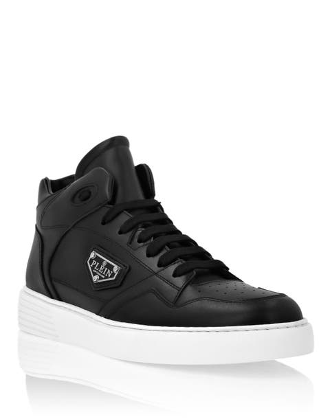 Nappa Leather Mid Top Sneakers Unisex