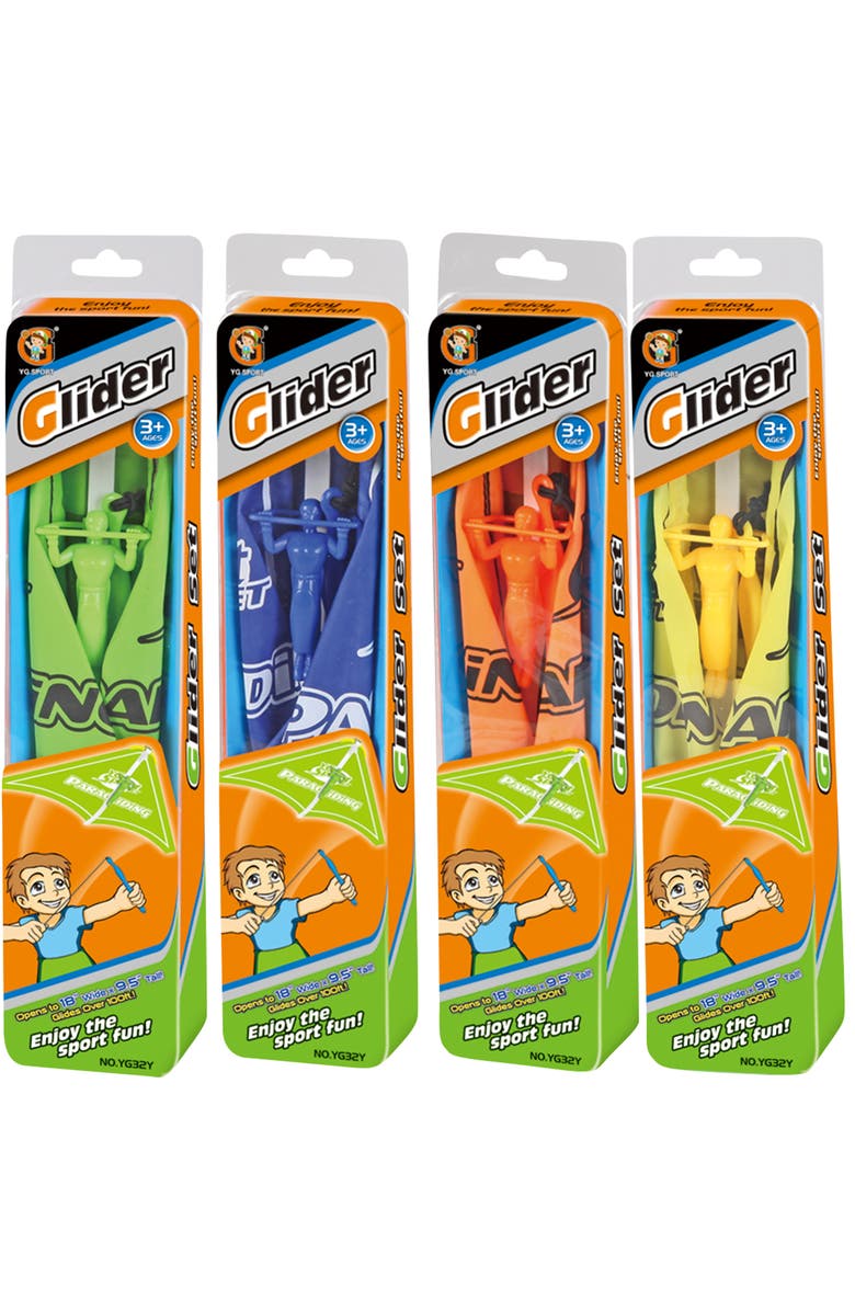 Flight Line Glider 4pk, Multicolor Paragliders 3+, Alternate, color, 