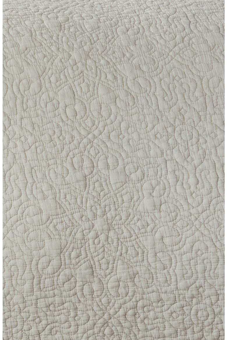 Frayed Edge Stonewash Quilt, Alternate, color, GREY OWL