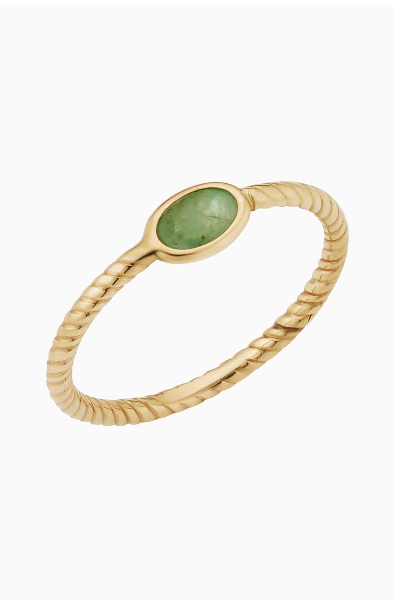 Oradina 14K Gold Heritage Stack Ring, Main, color, 