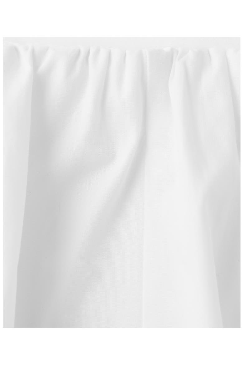Falda Newcreta Cotton A-Line Skirt, Alternate, color, WHITE