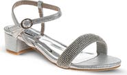 Badgley Mischka Collection Kids' Rhinestone Sandal