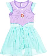 Disney Princess Cosplay Skirt Overlay Romper