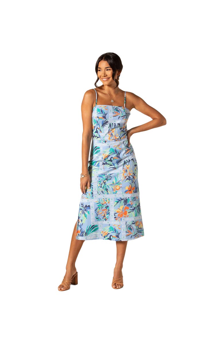 Tori Richard Block Party Lucille Dress, Main, color, 