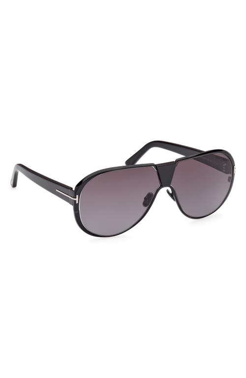 Tom Ford Vincenzo 64mm Pilot Sunglasses