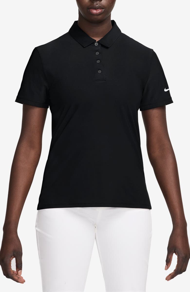 Nike Victory Dri-FIT Polo, Main, color, 010 010 Black/White