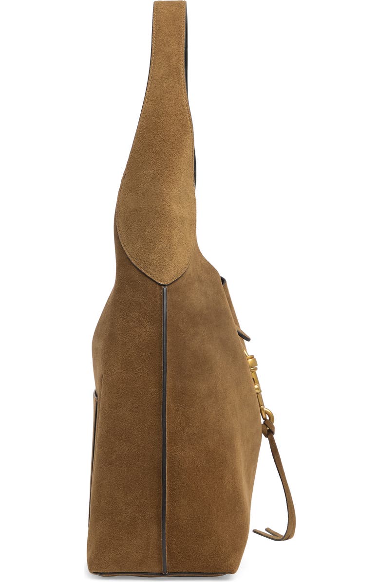 Rebecca Minkoff Megan Suede Hobo Bag, Alternate, color,