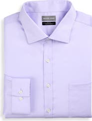Michael Kors Big & Tall Non-Iron Solid Dress Shirt