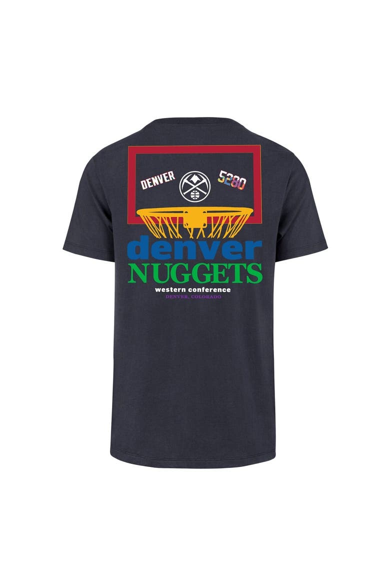Men's '47  Blue Denver Nuggets City Edition Backboard T-Shirt, Alternate, color, Blue
