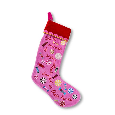 Embroidered Stocking