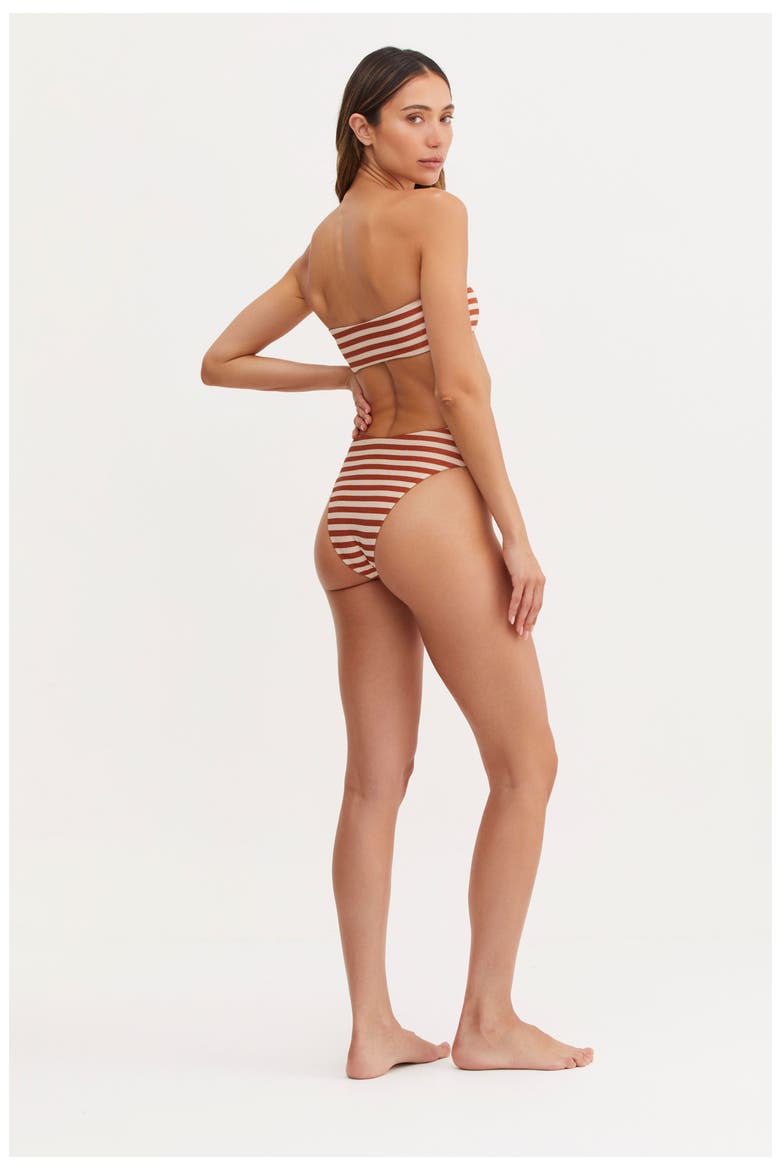 Emma Bandeau Swim Top, Alternate, color, TER /IVO