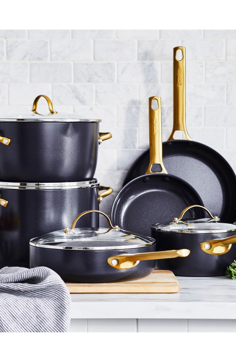 GreenPan Reserve 10-Piece Ceramic Nonstick Cookware Set, Alternate, color,